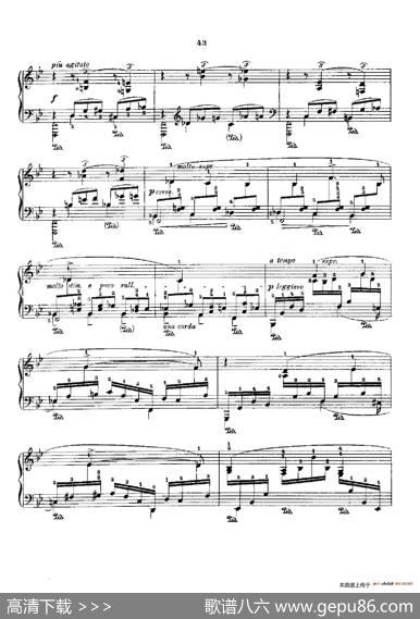 53首以肖邦练习曲为素材而作的练习曲（No.35）|里奥鲍尔德·戈多夫斯基