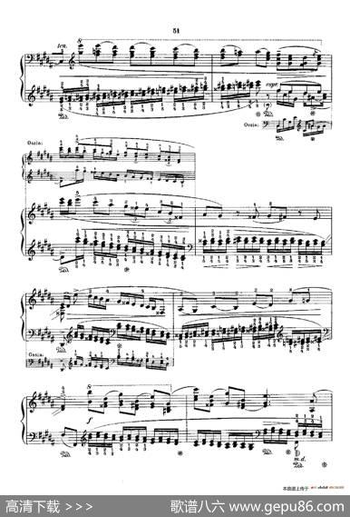 53首以肖邦练习曲为素材而作的练习曲（No.36）|里奥鲍尔德·戈多夫斯基