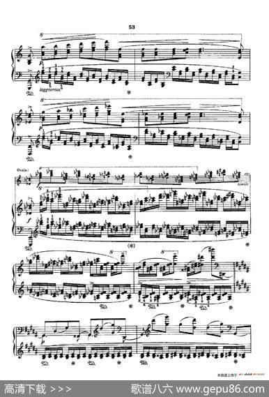 53首以肖邦练习曲为素材而作的练习曲（No.36）|里奥鲍尔德·戈多夫斯基