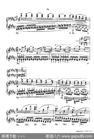 53首以肖邦练习曲为素材而作的练习曲（No.36）|里奥鲍尔德·戈多夫斯基