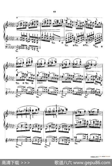 53首以肖邦练习曲为素材而作的练习曲（No.39）|里奥鲍尔德·戈多夫斯基