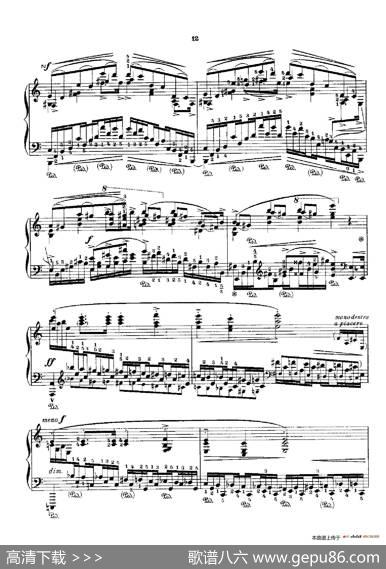 53首以肖邦练习曲为素材而作的练习曲（No.42）|里奥鲍尔德·戈多夫斯基