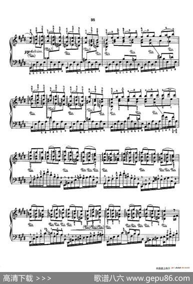 53首以肖邦练习曲为素材而作的练习曲（No.45）|里奥鲍尔德·戈多夫斯基