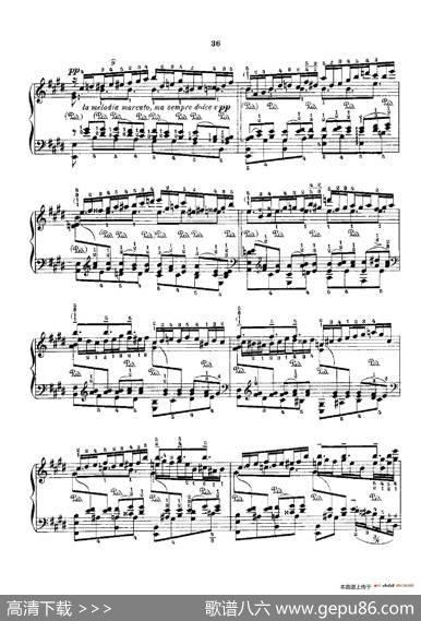 53首以肖邦练习曲为素材而作的练习曲（No.45）|里奥鲍尔德·戈多夫斯基