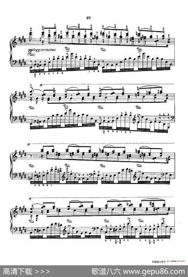 53首以肖邦练习曲为素材而作的练习曲（No.45）|里奥鲍尔德·戈多夫斯基