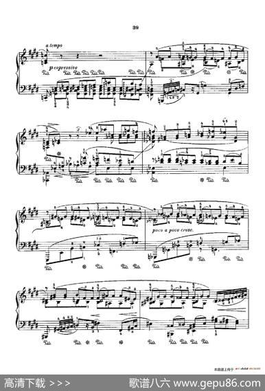 53首以肖邦练习曲为素材而作的练习曲（No.45）|里奥鲍尔德·戈多夫斯基