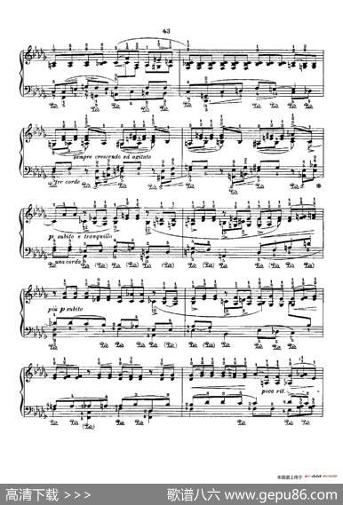 53首以肖邦练习曲为素材而作的练习曲（No.45A）|里奥鲍尔德·戈多夫斯基