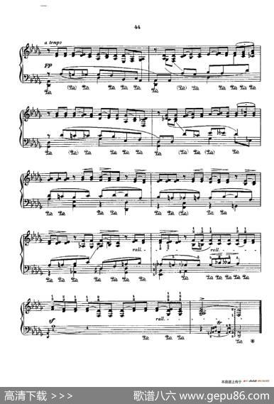 53首以肖邦练习曲为素材而作的练习曲（No.45A）|里奥鲍尔德·戈多夫斯基
