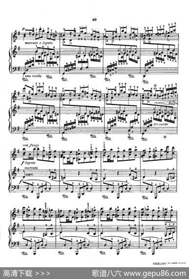 53首以肖邦练习曲为素材而作的练习曲（No.46）|里奥鲍尔德·戈多夫斯基