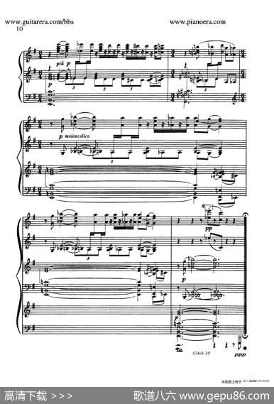 FourthPianoSonataS.360（第四钢琴奏鸣曲）|里奥·奥恩斯坦(LeoOrnstein）