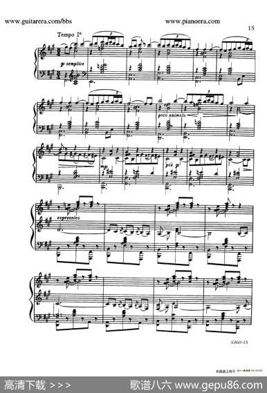 FourthPianoSonataS.360（第四钢琴奏鸣曲）|里奥·奥恩斯坦(LeoOrnstein）