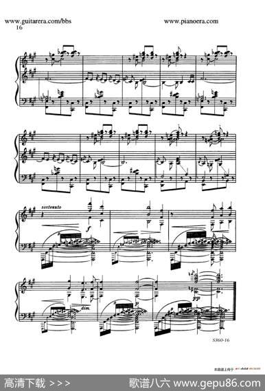 FourthPianoSonataS.360（第四钢琴奏鸣曲）|里奥·奥恩斯坦(LeoOrnstein）