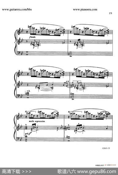 FourthPianoSonataS.360（第四钢琴奏鸣曲）|里奥·奥恩斯坦(LeoOrnstein）