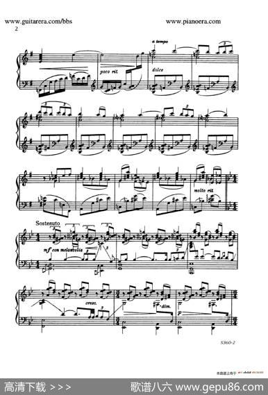 FourthPianoSonataS.360（第四钢琴奏鸣曲）|里奥·奥恩斯坦(LeoOrnstein）
