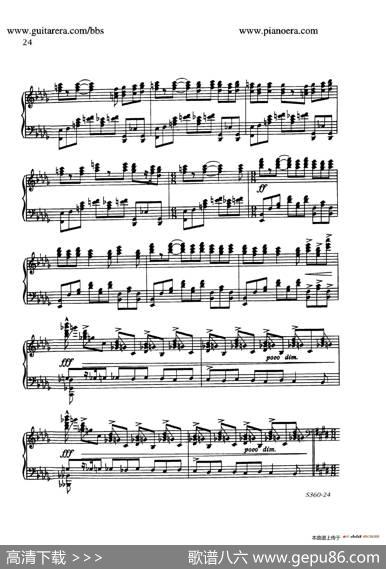 FourthPianoSonataS.360（第四钢琴奏鸣曲）|里奥·奥恩斯坦(LeoOrnstein）