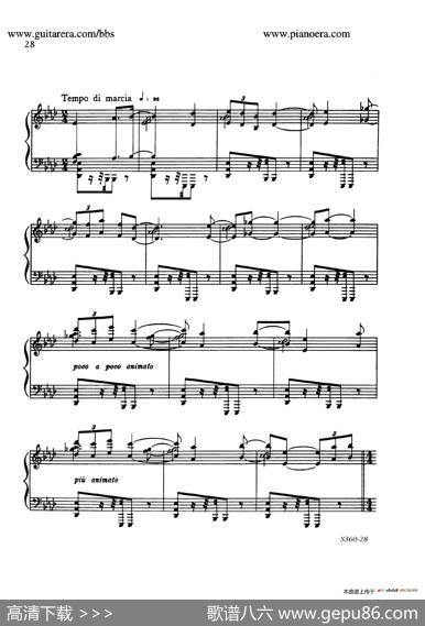 FourthPianoSonataS.360（第四钢琴奏鸣曲）|里奥·奥恩斯坦(LeoOrnstein）