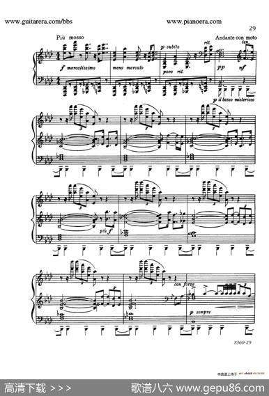 FourthPianoSonataS.360（第四钢琴奏鸣曲）|里奥·奥恩斯坦(LeoOrnstein）