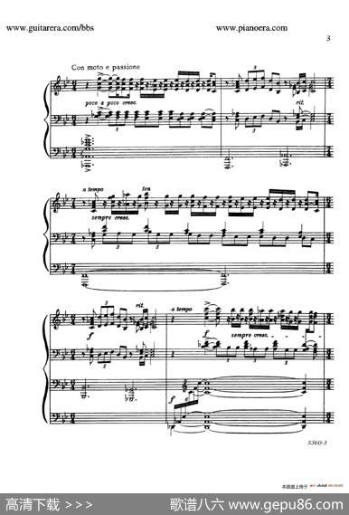 FourthPianoSonataS.360（第四钢琴奏鸣曲）|里奥·奥恩斯坦(LeoOrnstein）