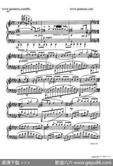 FourthPianoSonataS.360（第四钢琴奏鸣曲）|里奥·奥恩斯坦(LeoOrnstein）
