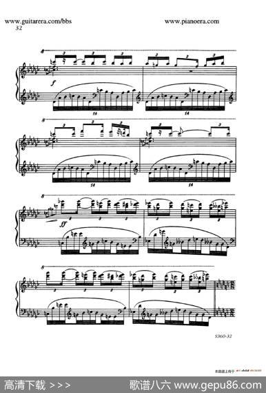 FourthPianoSonataS.360（第四钢琴奏鸣曲）|里奥·奥恩斯坦(LeoOrnstein）