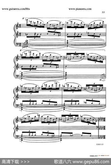 FourthPianoSonataS.360（第四钢琴奏鸣曲）|里奥·奥恩斯坦(LeoOrnstein）