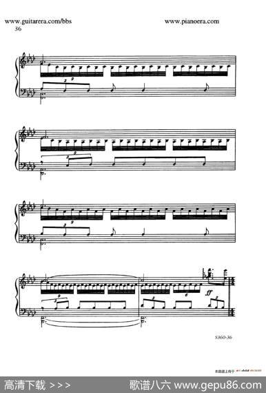 FourthPianoSonataS.360（第四钢琴奏鸣曲）|里奥·奥恩斯坦(LeoOrnstein）