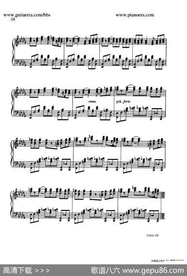FourthPianoSonataS.360（第四钢琴奏鸣曲）|里奥·奥恩斯坦(LeoOrnstein）