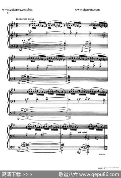 FourthPianoSonataS.360（第四钢琴奏鸣曲）|里奥·奥恩斯坦(LeoOrnstein）