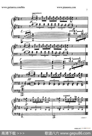 FourthPianoSonataS.360（第四钢琴奏鸣曲）|里奥·奥恩斯坦(LeoOrnstein）
