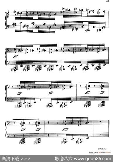 Poemsof1917Op.41（1917之诗8.战争）|里奥·奥恩斯坦(LeoOrnstein）