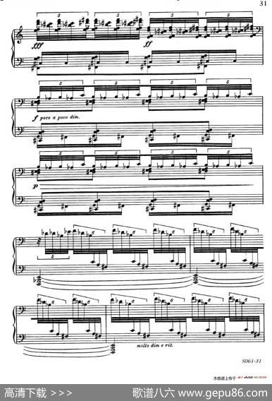 Poemsof1917Op.41（1917之诗8.战争）|里奥·奥恩斯坦(LeoOrnstein）