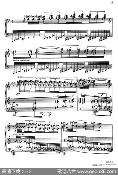 ArabesquesOp.42（阿拉伯风格曲2.原始的回声）|里奥·奥恩斯坦(LeoOrnstein）
