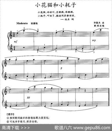 小花猫和小耗子