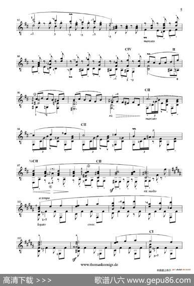 Cordobaop.232NO.4（古典吉他）|伊萨克·阿尔贝尼斯