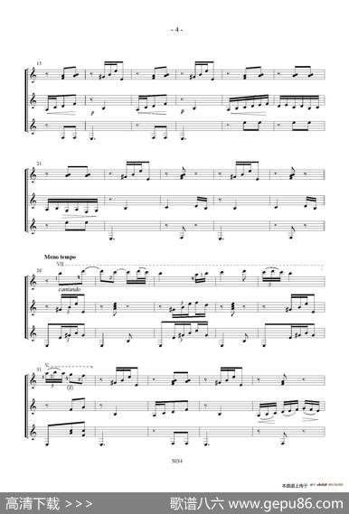 RumoresdelaCaleta(GuitarTRIO)（古典吉他）|​伊萨克·阿尔贝尼斯