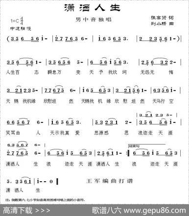 潇洒人生（张高贤词荆小杨曲） - 张高贤|荆小杨