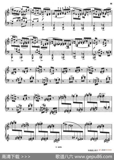 CharakterskizzenOp.40（个性素描4.万花筒Kaleidoskop）|约瑟夫·卡西马·霍夫曼(JosefCasimirHofmann）