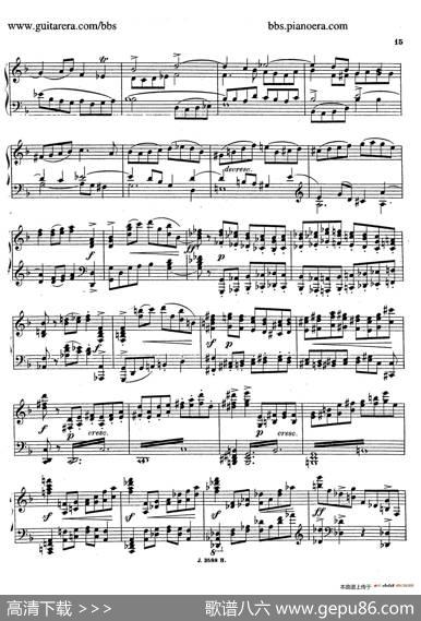 ThemewithVariationsandFugueinFMajorOp.14（F大调主题变奏与赋格）|约瑟夫·卡西马·霍夫曼(JosefCasimirHofmann）
