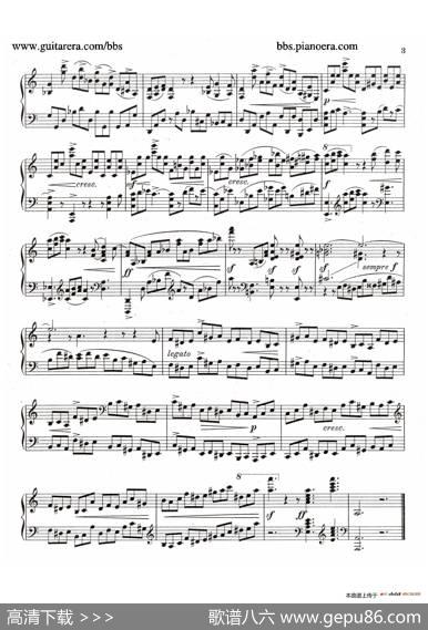 EightPreludesOp.30（8首前奏曲2.a小调）|约瑟夫·卡西马·霍夫曼(JosefCasimirHofmann）
