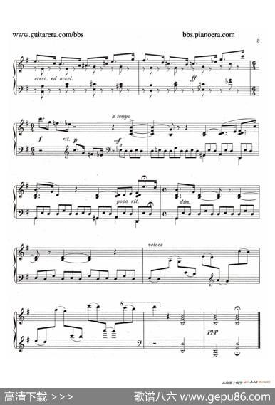 EightPreludesOp.30（8首前奏曲3.G大调）|约瑟夫·卡西马·霍夫曼(JosefCasimirHofmann）