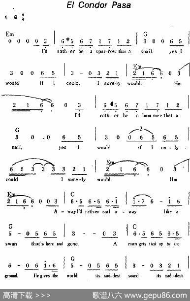 [美]ElCondorPasa（秃鹰飞去）