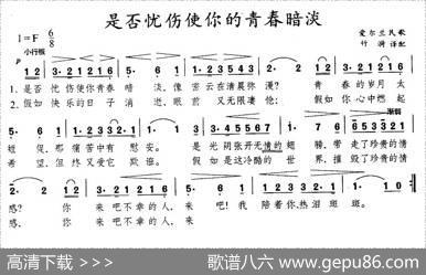 是否忧伤使你的青春暗淡（爱尔兰）