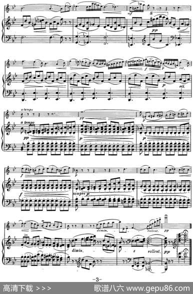 Nocturne（约翰·菲尔德作曲版、小提琴+钢琴伴奏）|约翰·菲尔德