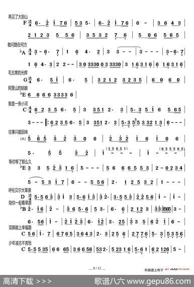 歌曲前奏集锦（共12页150首）