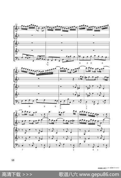 Concerto-6（第六协奏曲总谱）|Babell