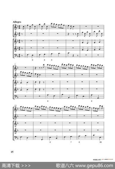 Concerto-6（第六协奏曲总谱）|Babell