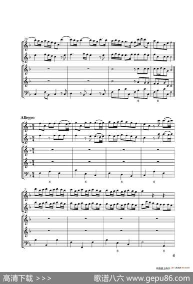 Concerto-6（第六协奏曲总谱）|Babell