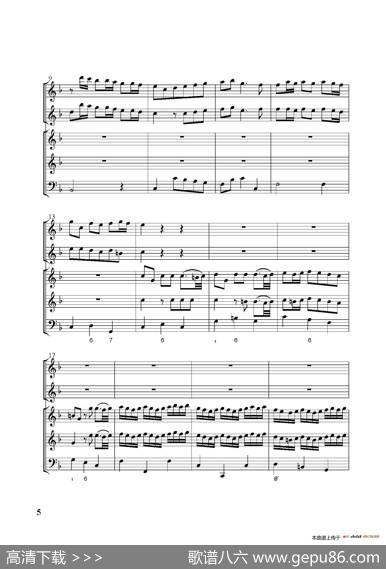 Concerto-6（第六协奏曲总谱）|Babell
