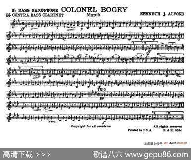 ColonelBogey（分谱合集）|K·J·Alford