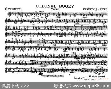 ColonelBogey（分谱合集）|K·J·Alford